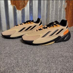 Adidas Beige and‎ Orange Sneakers